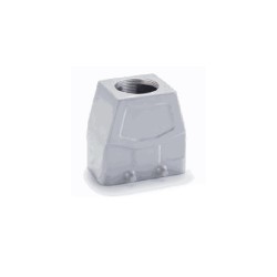 Embase encastrée 10B, Aluminium moulé sous pression, IP65, Sortie basse